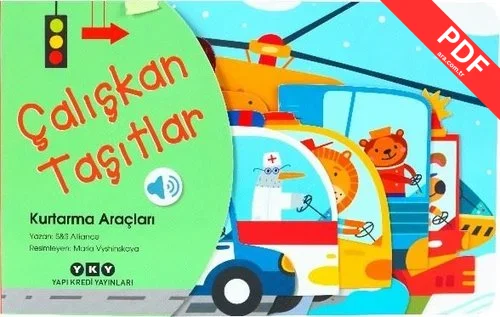 Çalışkan Taşıtlar - Kurtarma Araçları kitap kapağı