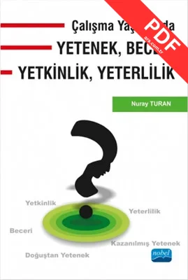 Çalışma Yaşamında Yetenek Beceri Yetkinlik Yeterlilik kitap kapağı