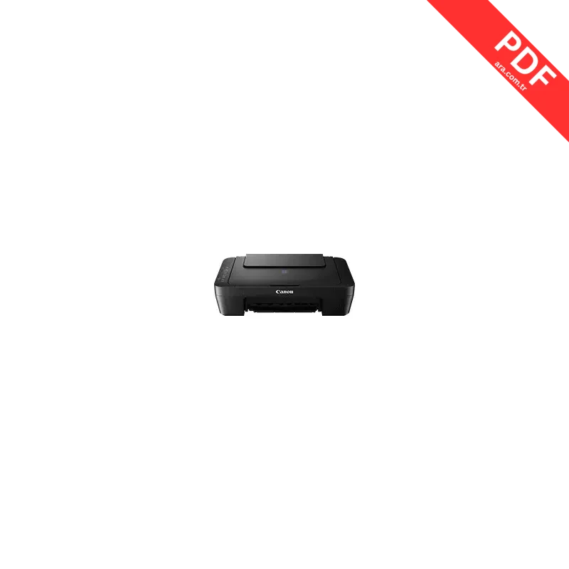 Canon Pixma E414 kılavuz kapağı
