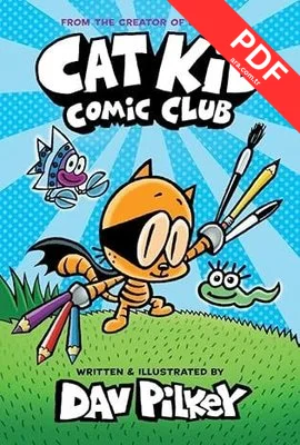 Cat Kid Comic Club kitap kapağı