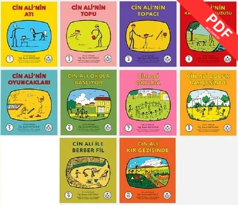 Cin Ali Serisi (10 Kitap) kitap kapağı