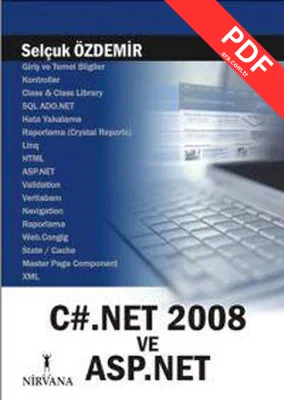 C#.NET 2008 ve ASP.NET kitap kapağı