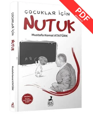 Çocuklar için Nutuk kitap kapağı