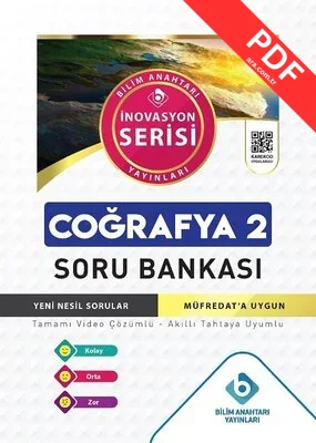 Coğrafya 2-Soru Bankası-İnovasyon Serisi kitap kapağı