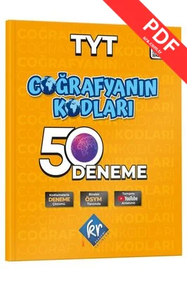 Coğrafyanın Kodları TYT Coğrafya Çözümlü 50 Deneme kitap kapağı