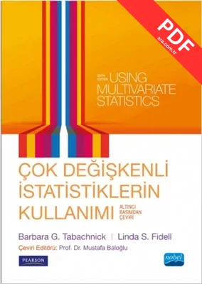 Çok Değişkenli İstatistiklerin Kullanımı kitap kapağı