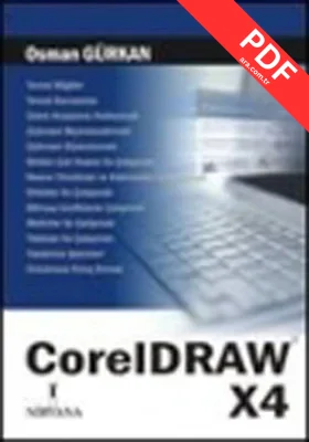 CorelDRAW X4 kitap kapağı