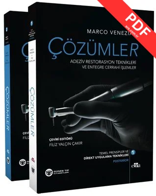 Çözümler Adeziv Restorasyon Teknikleri ve Entegre Cerrahi İşlemler 2 Cilt Takım kitap kapağı