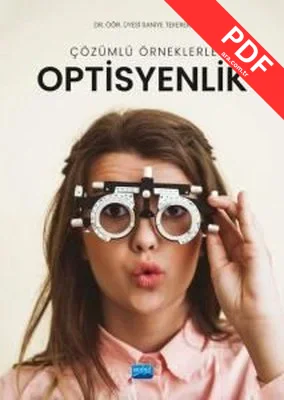 Çözümlü Örneklerle Optisyenlik kitap kapağı