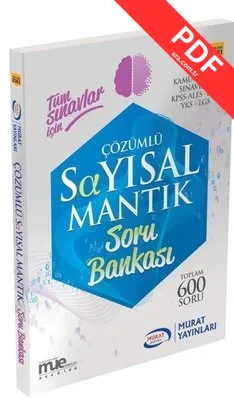 Çözümlü Sayısal Mantık Soru Bankası 2561 kitap kapağı