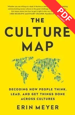 Culture Map kitap kapağı