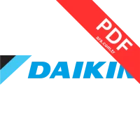Daikin BRC1D52 kılavuz kapağı
