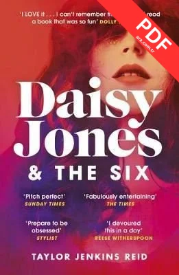 Daisy Jones and The Six: Read the hit novel everyones talking about kitap kapağı