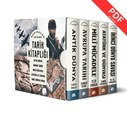 Dakikalar İçinde Tarih Kitaplığı Seti - 5 Kitap Takım kitap kapağı