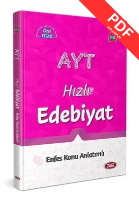 Data AYT Hızlı Edebiyat Enfes Konu Anlatımlı kitap kapağı