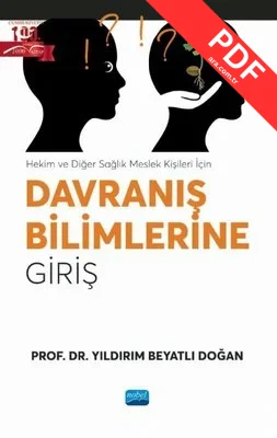 Davranış Bilimlerine Giriş - Hekim ve Diğer Sağlık Meslek Kişileri İçin kitap kapağı