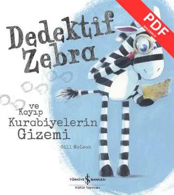 Dedektif Zebra ve Kayıp Kurabiyelerin Gizemi kitap kapağı