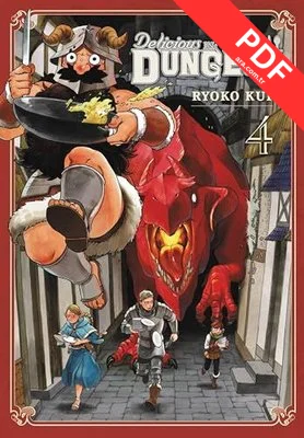 Delicious in Dungeon Vol. 4 kitap kapağı