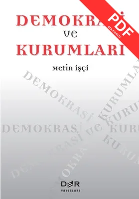 Demokrasi ve Kurumları kitap kapağı