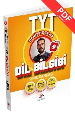 Deniz Hoca TYT Dil Bilgisi Soru Bankası kitap kapağı