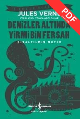 Denizler Altında Yirmi Bin Fersah-Kısaltılmış Metin kitap kapağı