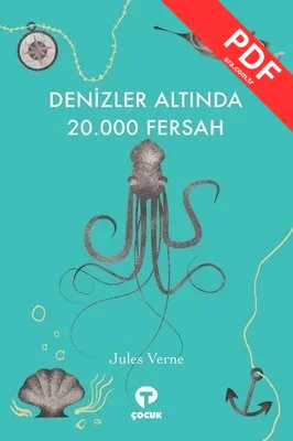 Denizler Altında 20.000 Fersah kitap kapağı