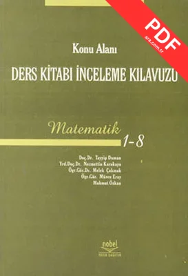 Ders Kitabı İnceleme Kılavuzu: Matematik kitap kapağı