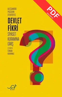 Devlet Fikri - Siyaset Kuramına Giriş kitap kapağı