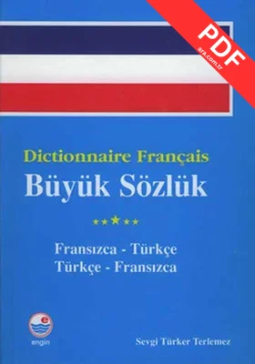 Dictionnaire Français Büyük Sözlüğü kitap kapağı
