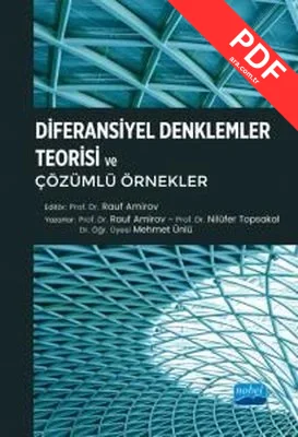 Diferansiyel Denklemler Teorisi ve Çözümlü Örnekler kitap kapağı