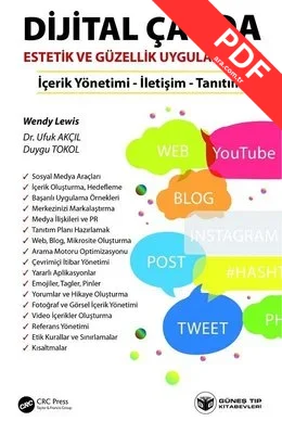 Dijital Çağda Estetik ve Güzellik Uygulamaları kitap kapağı