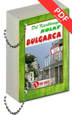 Dil Kartlarıyla Kolay Bulgarca kitap kapağı