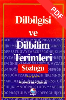 Dilbilgisi ve Dilbilim Terimleri Sözlüğü kitap kapağı