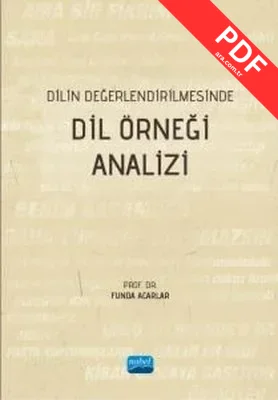 Dilin Değerlendirilmesinde Dil Örneği Analizi kitap kapağı