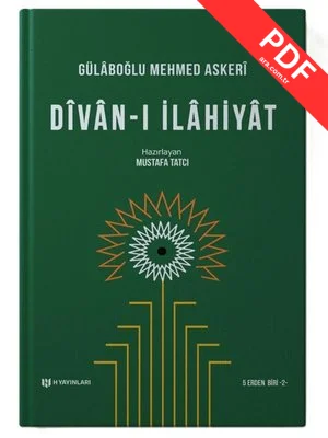 Divan-ı İlahiyat (Gülaboğlu Mehmed Askeri) 5 Erden Biri 2 kitap kapağı