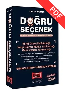Doğru Seçenek Çıkmış Sorular ve Açıklamalı Çözümler 11. Baskı kitap kapağı