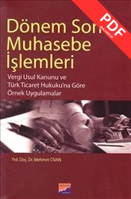 Dönem Sonu Muhasebe İşlemleri kitap kapağı