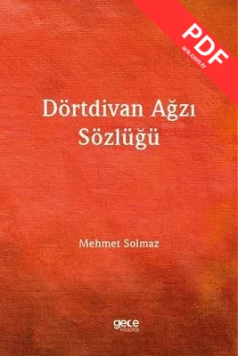 Dörtdivan Ağzı Sözlüğü kitap kapağı