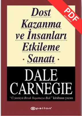 Dost Kazanma ve İnsanları Etkileme Sanatı kitap kapağı