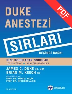 Duke Anestezi Sırları kitap kapağı
