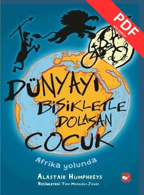 Dünyayı Bisikletle Dolaşan Çocuk - Afrika Yolunda kitap kapağı