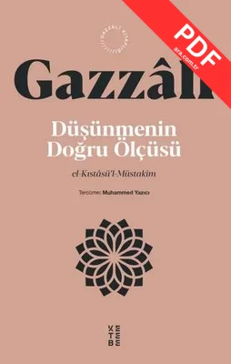 Düşünmenin Doğru Ölçüsü - El - Kıstasü'l - Müstakim kitap kapağı