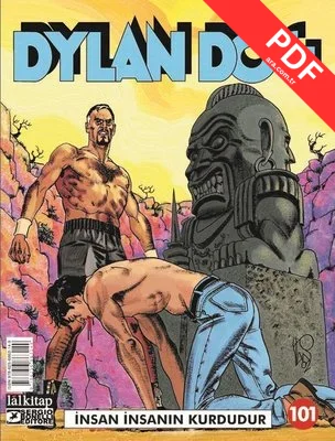 Dylan Dog Sayı 101 - İnsan İnsanın Kurdudur kitap kapağı