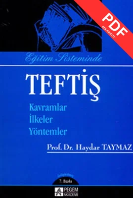 Eğitim Sisteminde Teftiş kitap kapağı