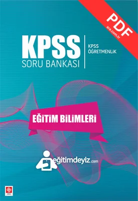 Ekin KPSS Soru Bankası Eğitim Bilimleri kitap kapağı