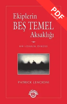 Ekiplerin Beş Temel Aksaklığı kitap kapağı