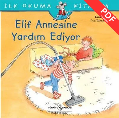 Elif Annesine Yardım Ediyor kitap kapağı
