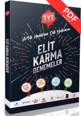 Elit Karma TYT 8 Fasikül Deneme Video Çözümlü kitap kapağı