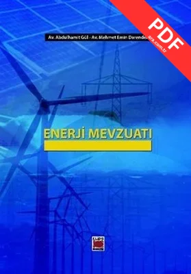 Enerji Mevzuatı kitap kapağı