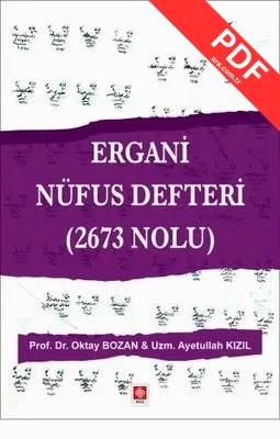 Ergani Nüfus Defteri (2673 Nolu) kitap kapağı